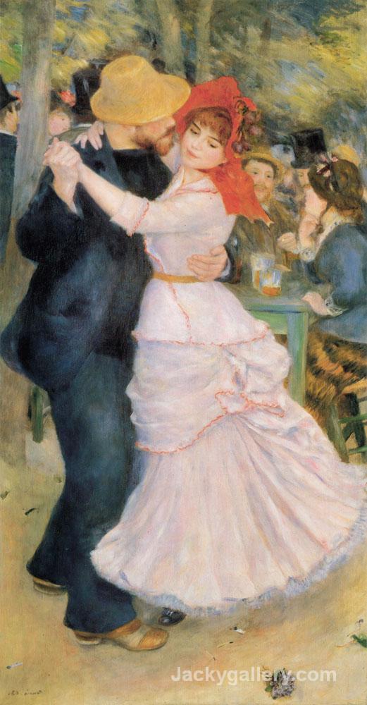 Dance at Bougival Original by Pierre Auguste Renoir paintings reproduction
